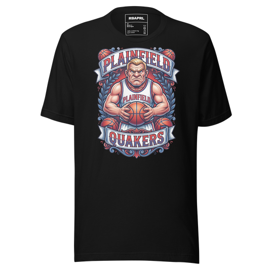 Plainfield Quakers Basketball T-Shirt in Black – Indiana Spirit Wear by Hometown Gameday Co.