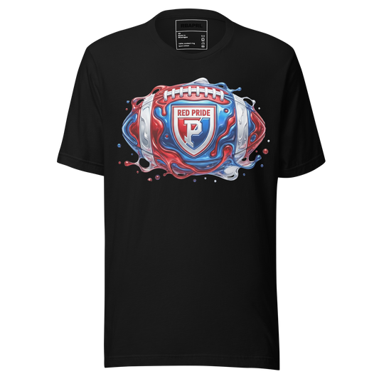Plainfield Quakers Football T-Shirt in Black – Indiana Spirit Wear by Hometown Gameday Co.