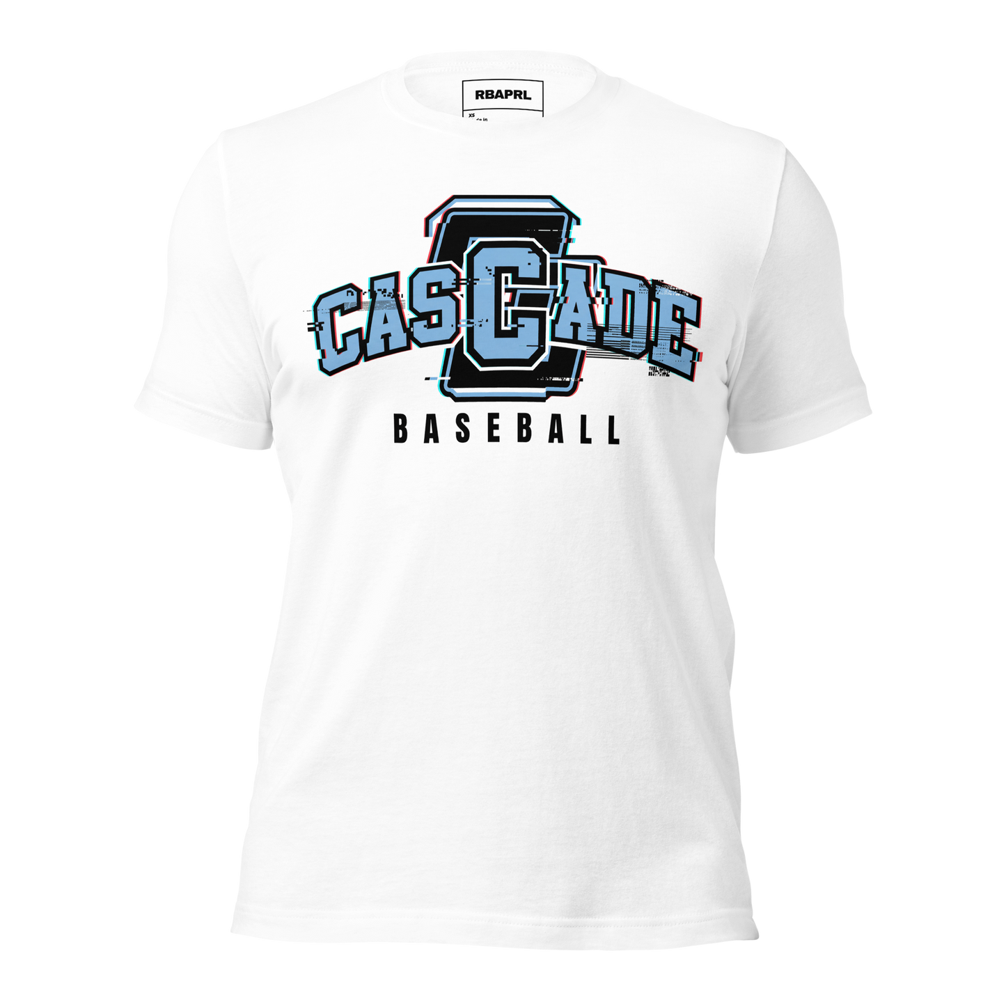 Cascade Cadets Baseball T-Shirt in White – Indiana Spirit Wear by Hometown Gameday Co.