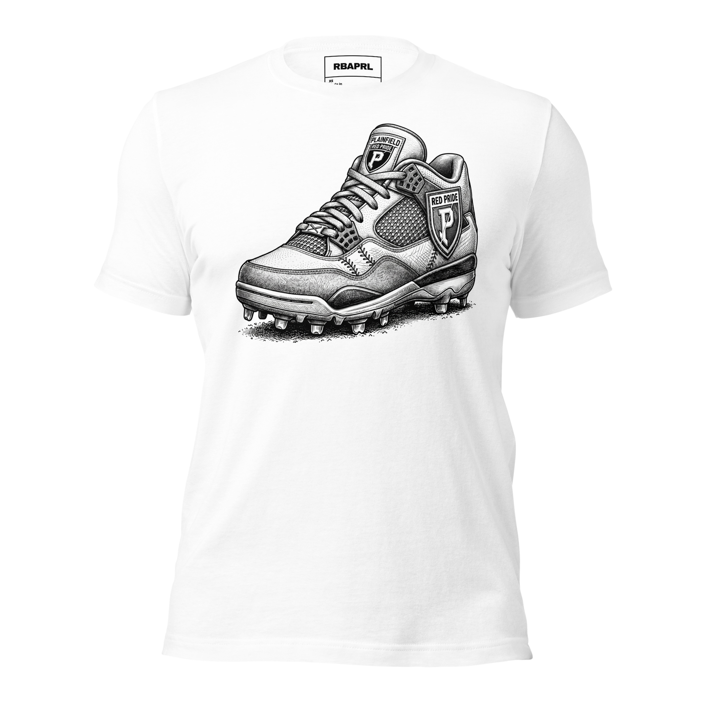 Plainfield Quakers Baseball T-Shirt in White – Indiana Spirit Wear by Hometown Gameday Co.