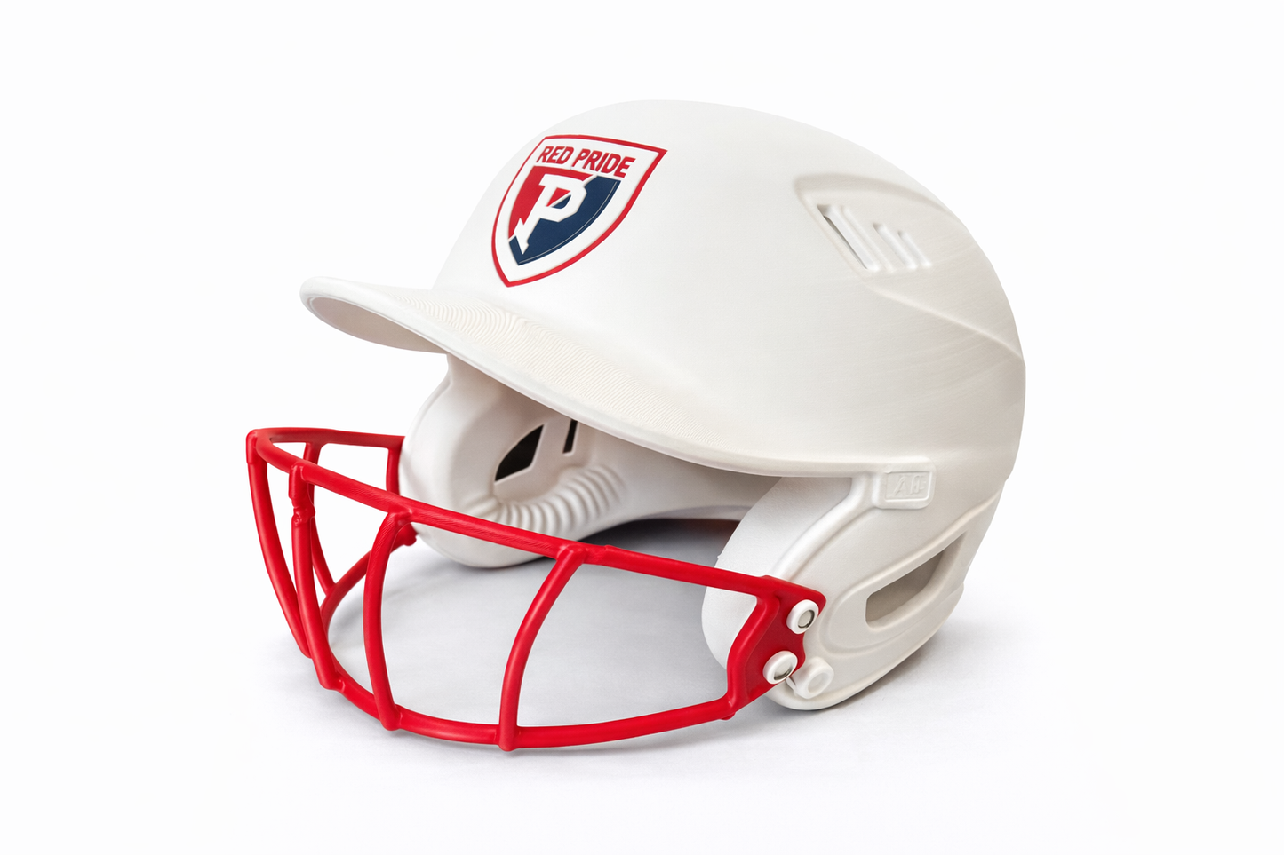 Plainfield Quakers Mini Softball Helmet – Custom 3D Printed by RB3D by Reflekt Branding