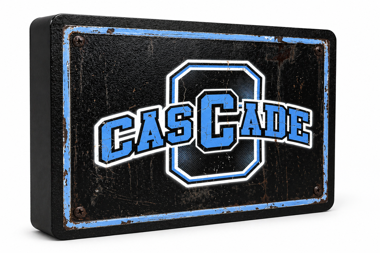 Cascade Cadets Vintage RB Luma Display Day View – RB3D by Reflekt Branding