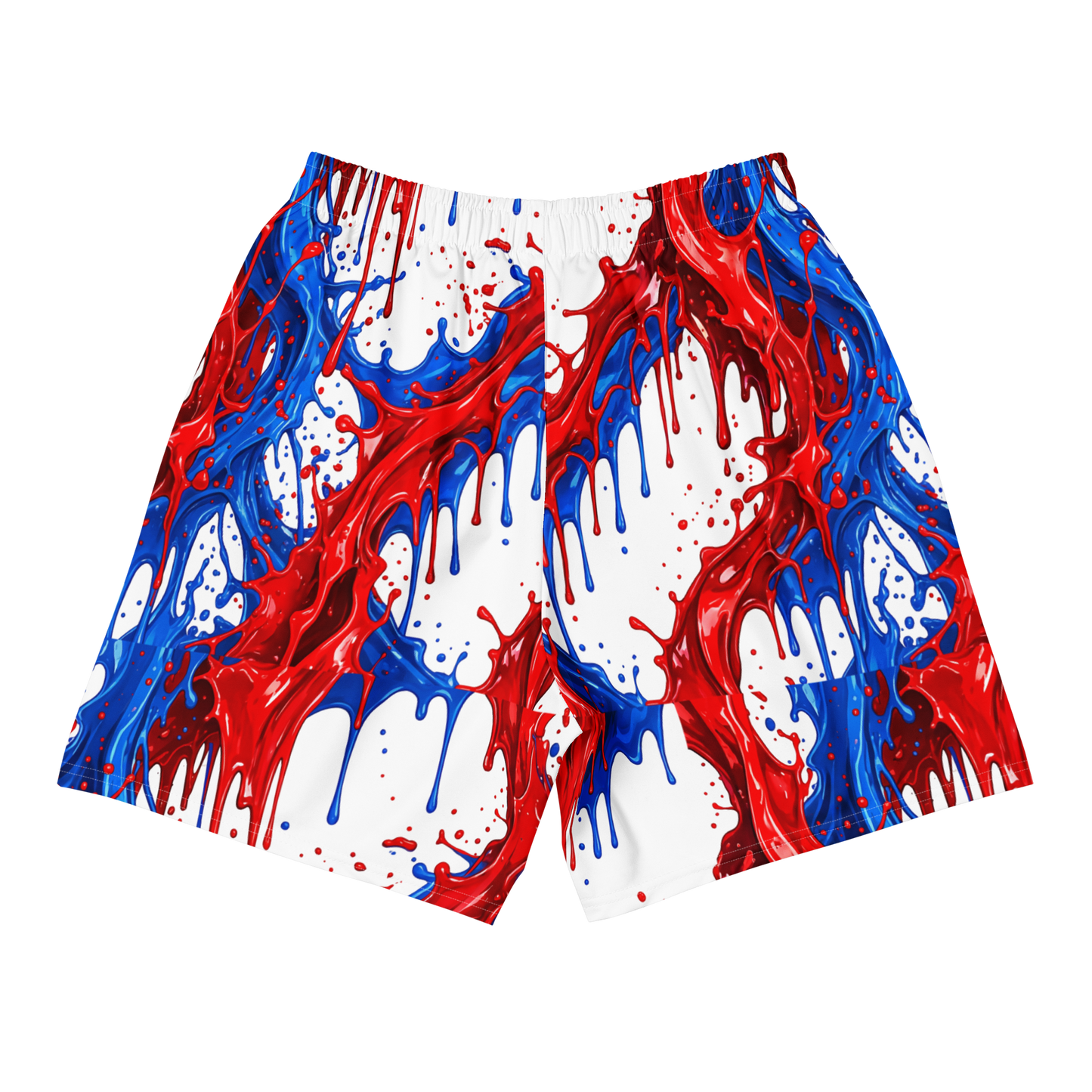 Plainfield Quakers Hype Shorts Back View – Indiana Spirit Wear by Hometown Gameday Co.