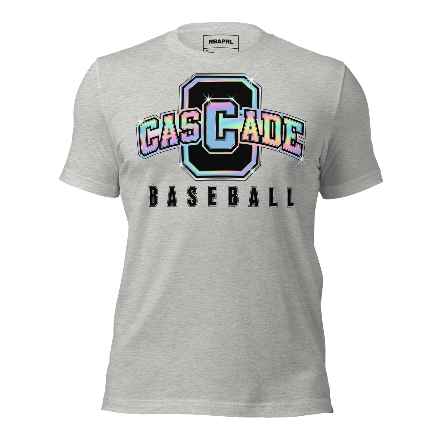 Cascade Cadets Baseball T-Shirt in Athletic Heather – Indiana Spirit Wear by Hometown Gameday Co.