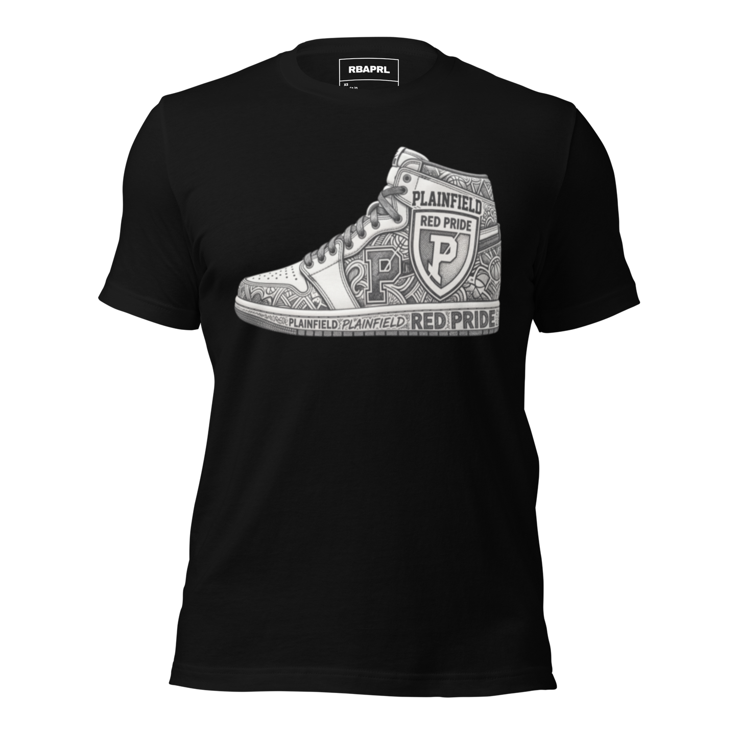 Plainfield Quakers Basketball T-Shirt in Black – Indiana Spirit Wear by Hometown Gameday Co.