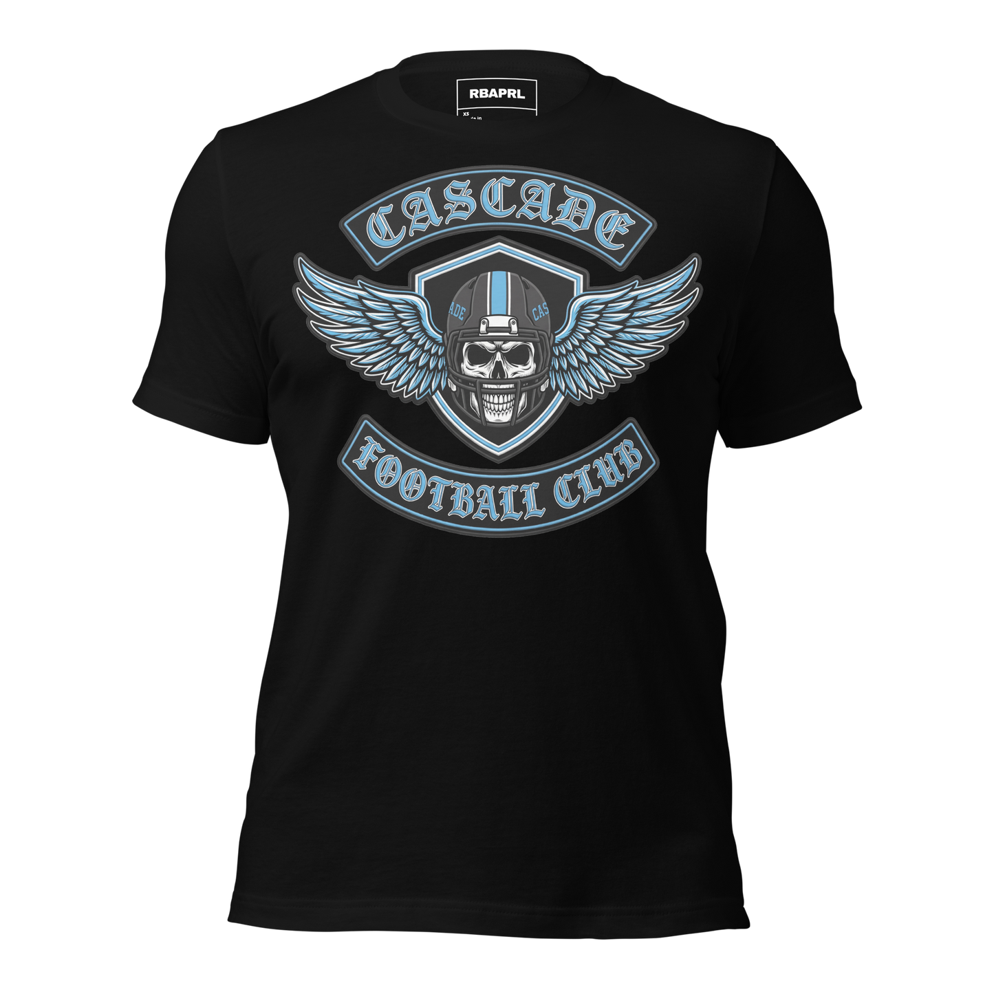 Cascade Cadets Football T-Shirt in Black – Indiana Spirit Wear by Hometown Gameday Co.