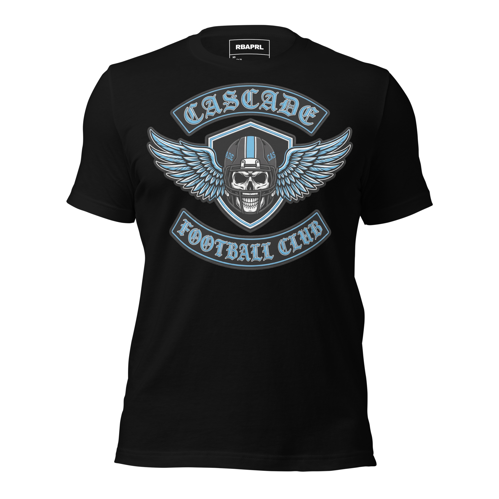 Cascade Cadets Football T-Shirt in Black – Indiana Spirit Wear by Hometown Gameday Co.