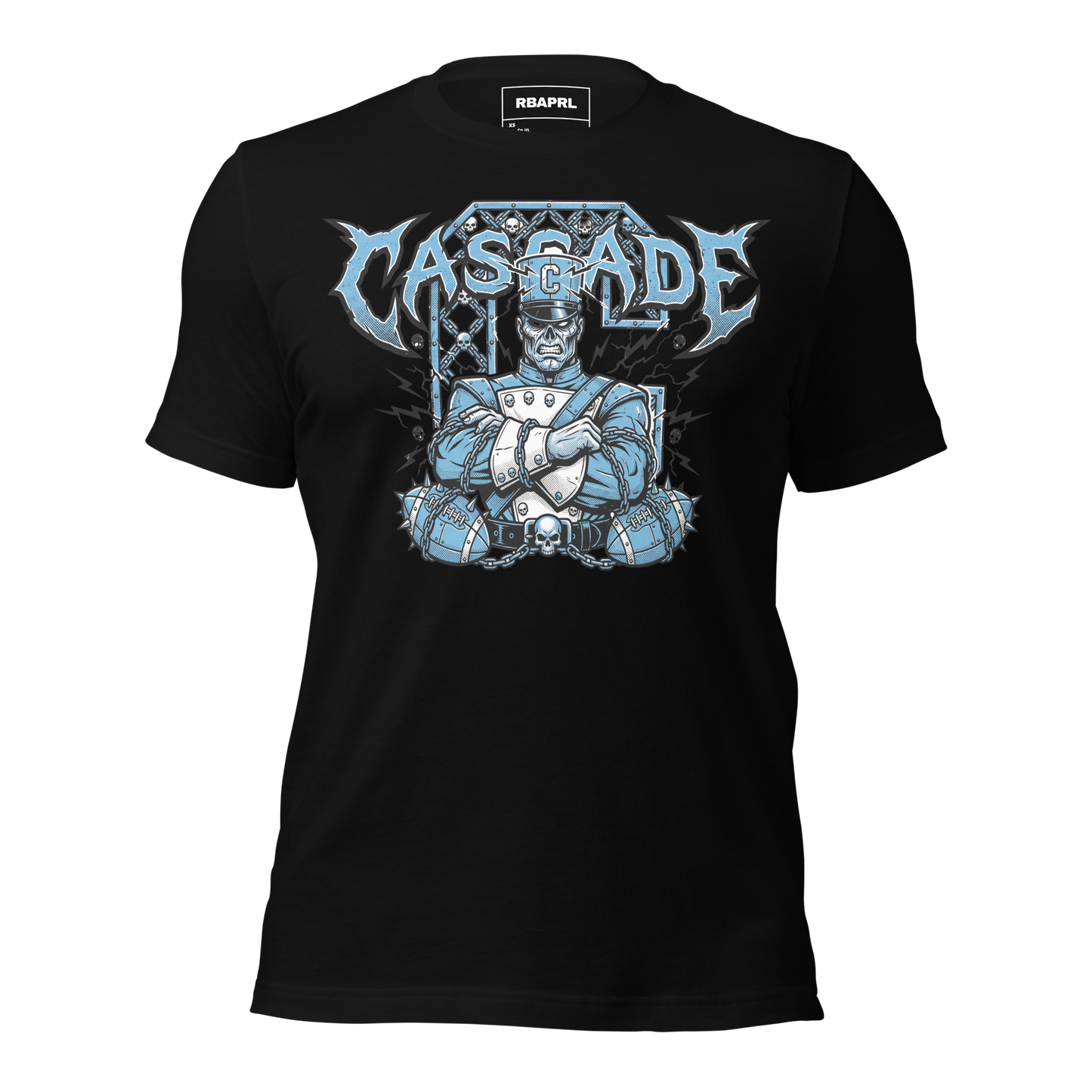 Cascade Cadets Football T-Shirt in Black – Indiana Spirit Wear by Hometown Gameday Co.
