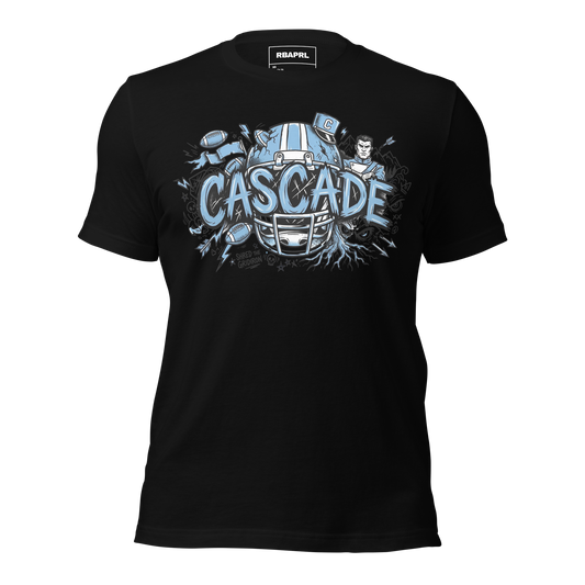 Cascade Cadets Football T-Shirt in Black – Indiana Spirit Wear by Hometown Gameday Co.