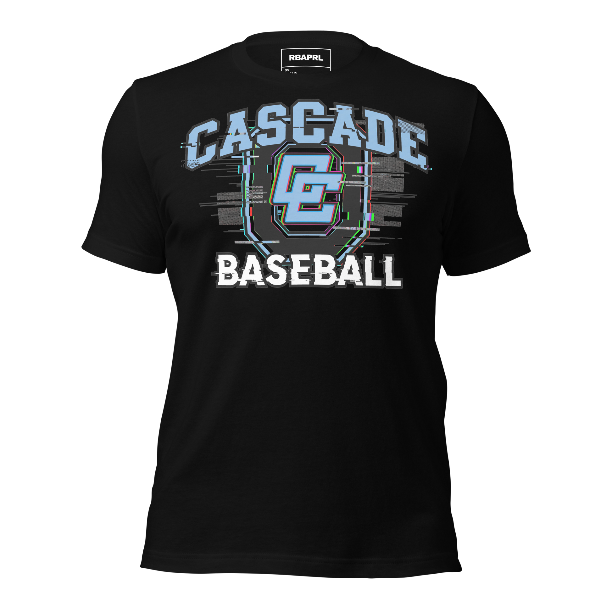 Cascade Cadets Baseball T-Shirt in Black – Indiana Spirit Wear by Hometown Gameday Co.