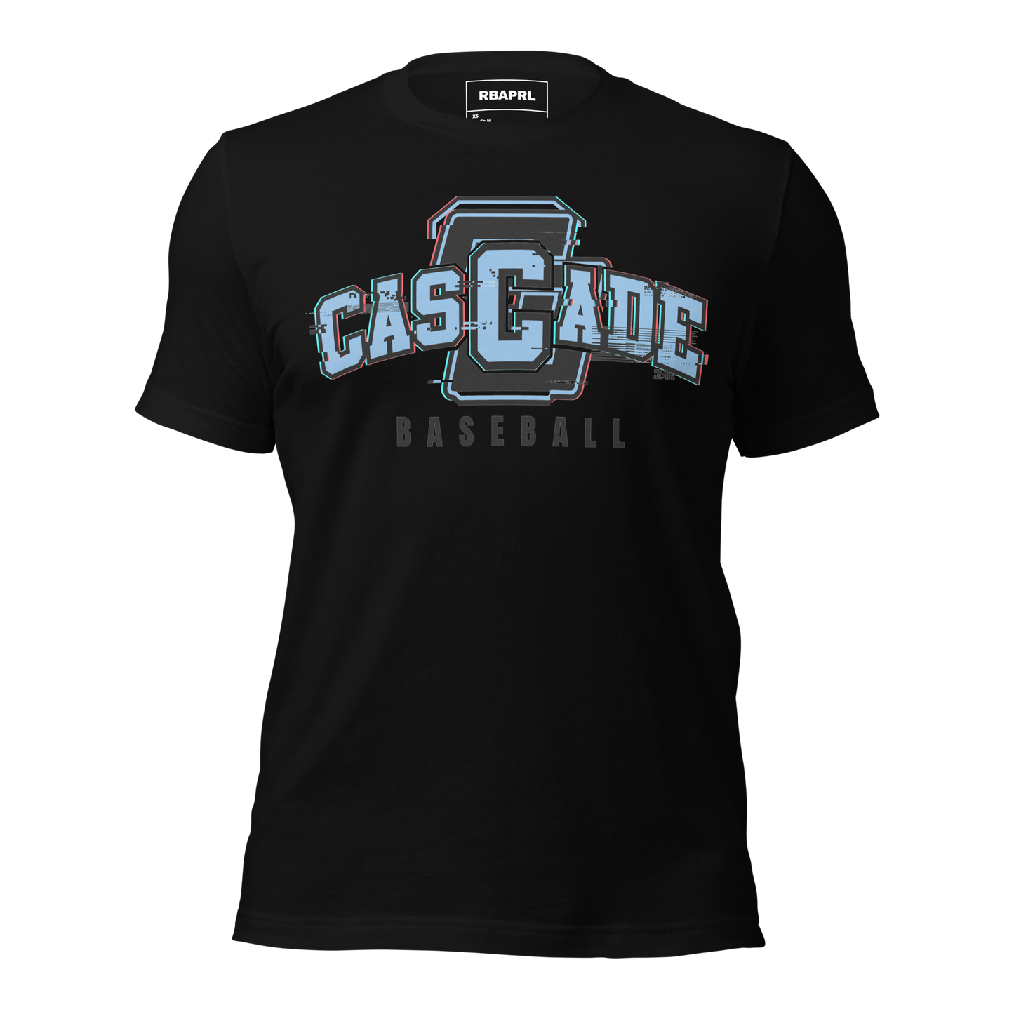 Cascade Cadets Baseball T-Shirt in Black – Indiana Spirit Wear by Hometown Gameday Co.