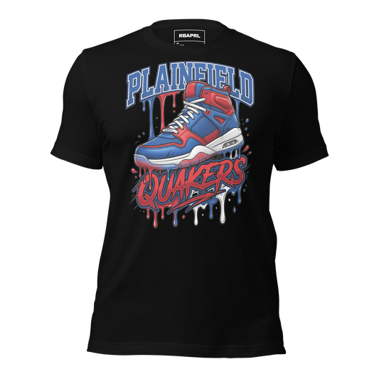Plainfield Quakers Basketball T-Shirt in Black – Indiana Spirit Wear by Hometown Gameday Co.