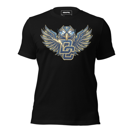 Decatur Central Hawks Football T-Shirt in Black – Indiana Spirit Wear by Hometown Gameday Co.