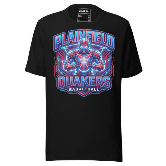 Plainfield Quakers Basketball T-Shirt in Black – Indiana Spirit Wear by Hometown Gameday Co.