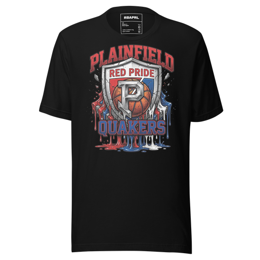 Plainfield Quakers Basketball T-Shirt in Black – Indiana Spirit Wear by Hometown Gameday Co.