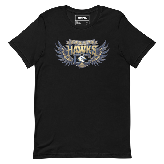 Decatur Central Hawks Football T-Shirt in Black – Indiana Spirit Wear by Hometown Gameday Co.