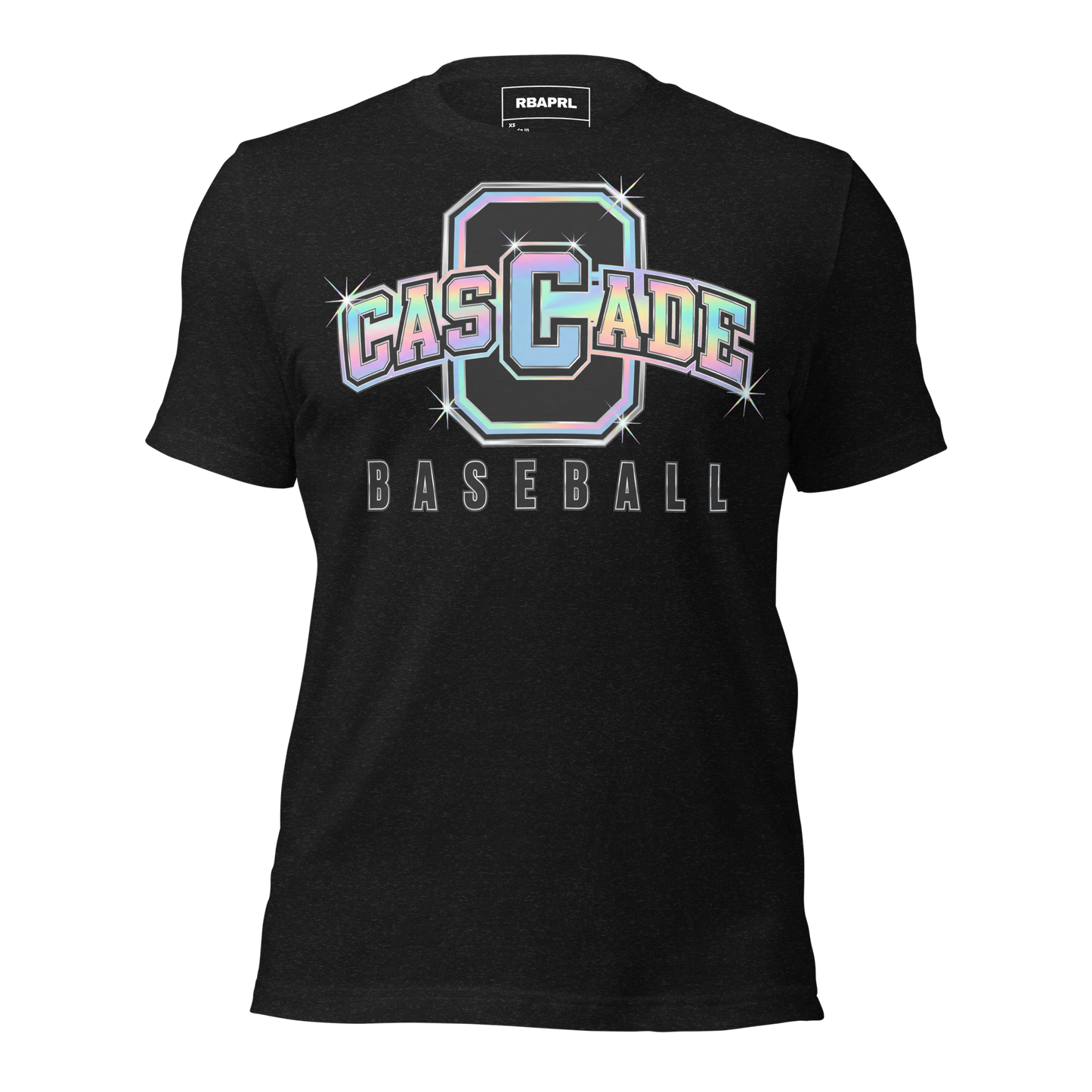 Cascade Cadets Baseball T-Shirt in Black Heather – Indiana Spirit Wear by Hometown Gameday Co.