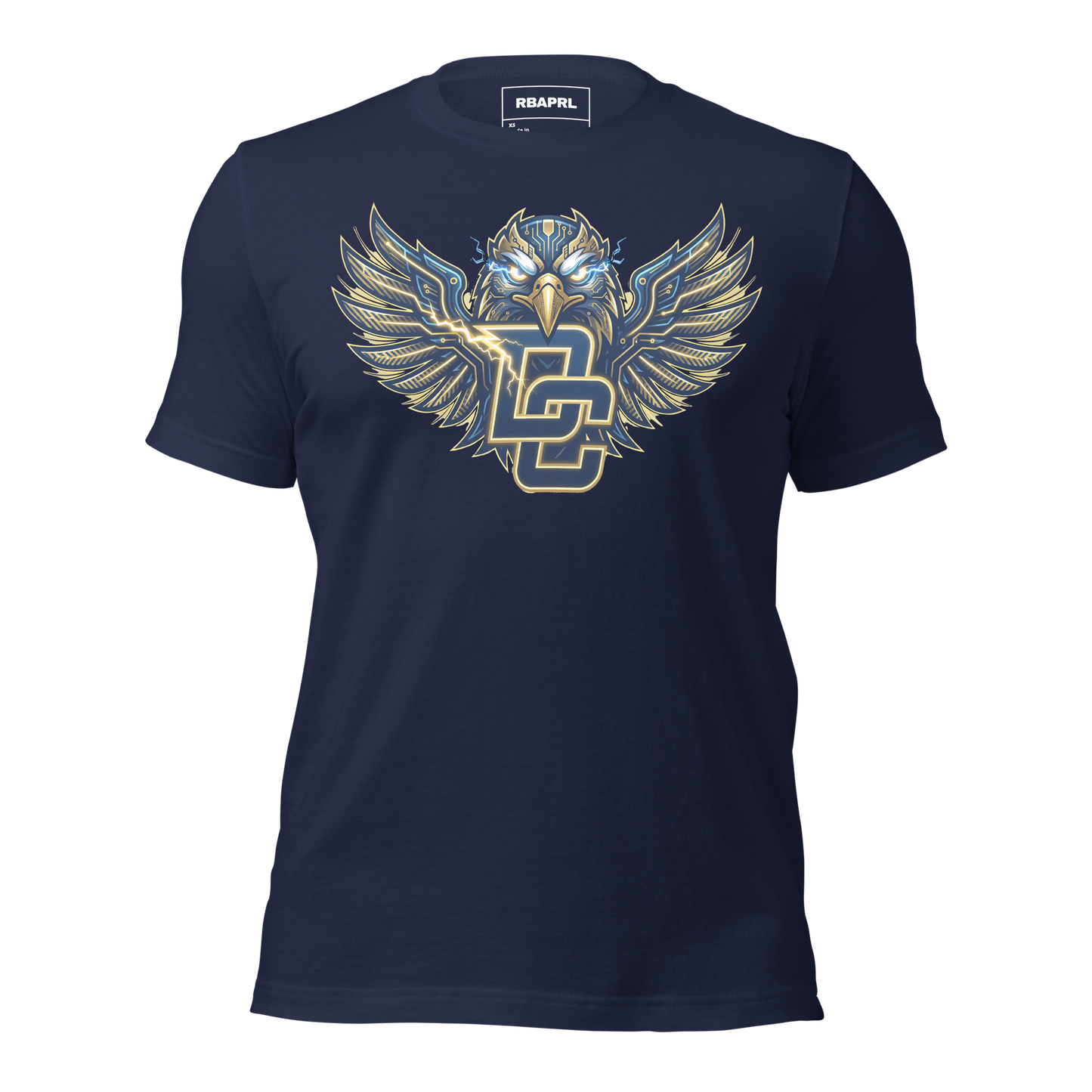 Decatur Central Hawks Football T-Shirt in Navy – Indiana Spirit Wear by Hometown Gameday Co.