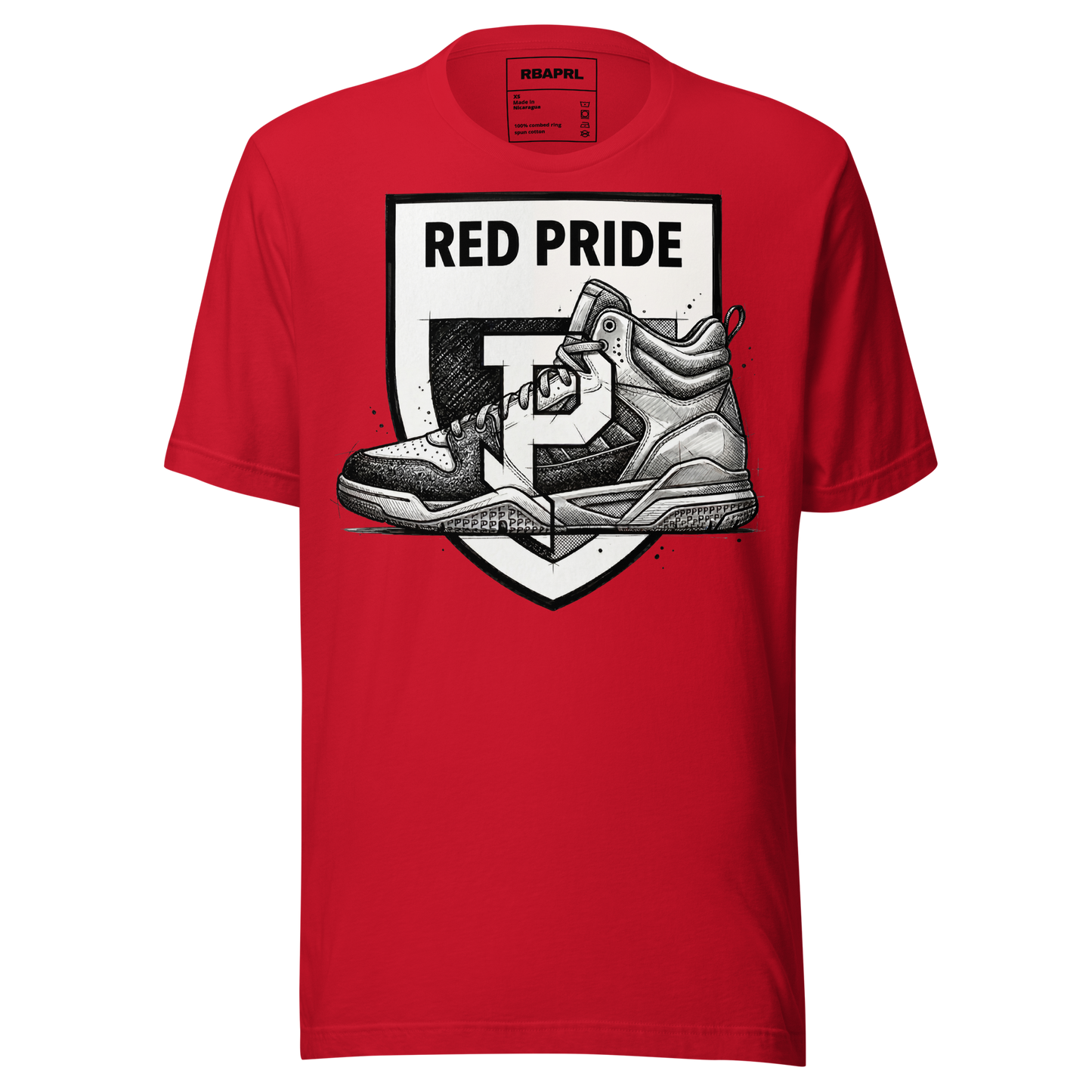Plainfield Quakers Basketball T-Shirt in Red – Indiana Spirit Wear by Hometown Gameday Co.