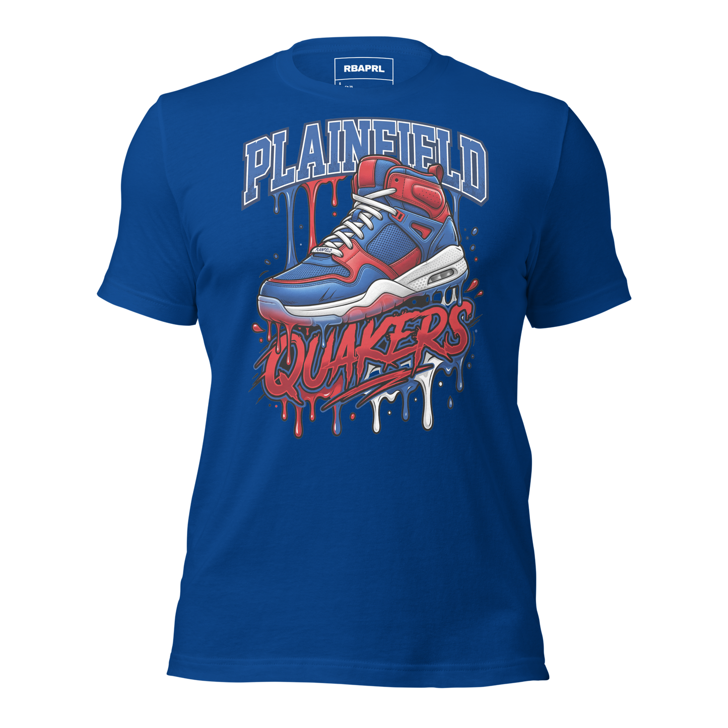 Plainfield Quakers Basketball T-Shirt in True Royal – Indiana Spirit Wear by Hometown Gameday Co.