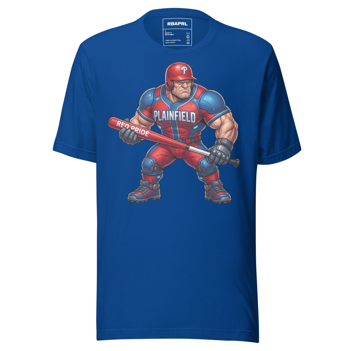 Plainfield Quakers Baseball T-Shirt in True Royal – Indiana Spirit Wear by Hometown Gameday Co.