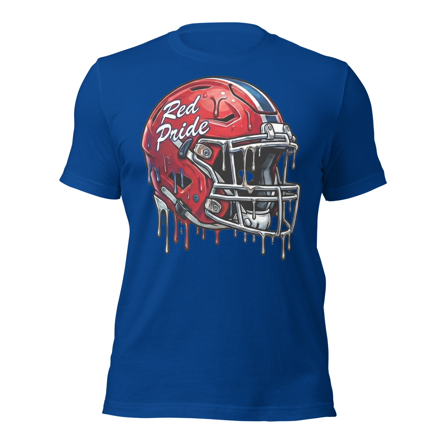 Plainfield Quakers Football T-Shirt in Blue – Indiana Spirit Wear by Hometown Gameday Co.