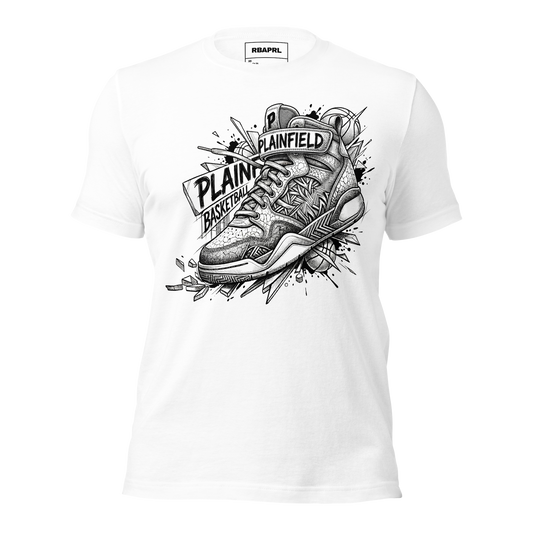Plainfield Quakers Basketball T-Shirt in White – Indiana Spirit Wear by Hometown Gameday Co.