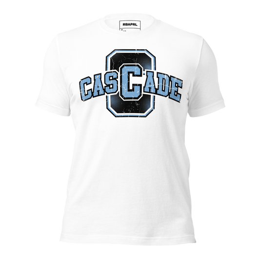 Cascade Cadets Football T-Shirt in White – Indiana Spirit Wear by Hometown Gameday Co.