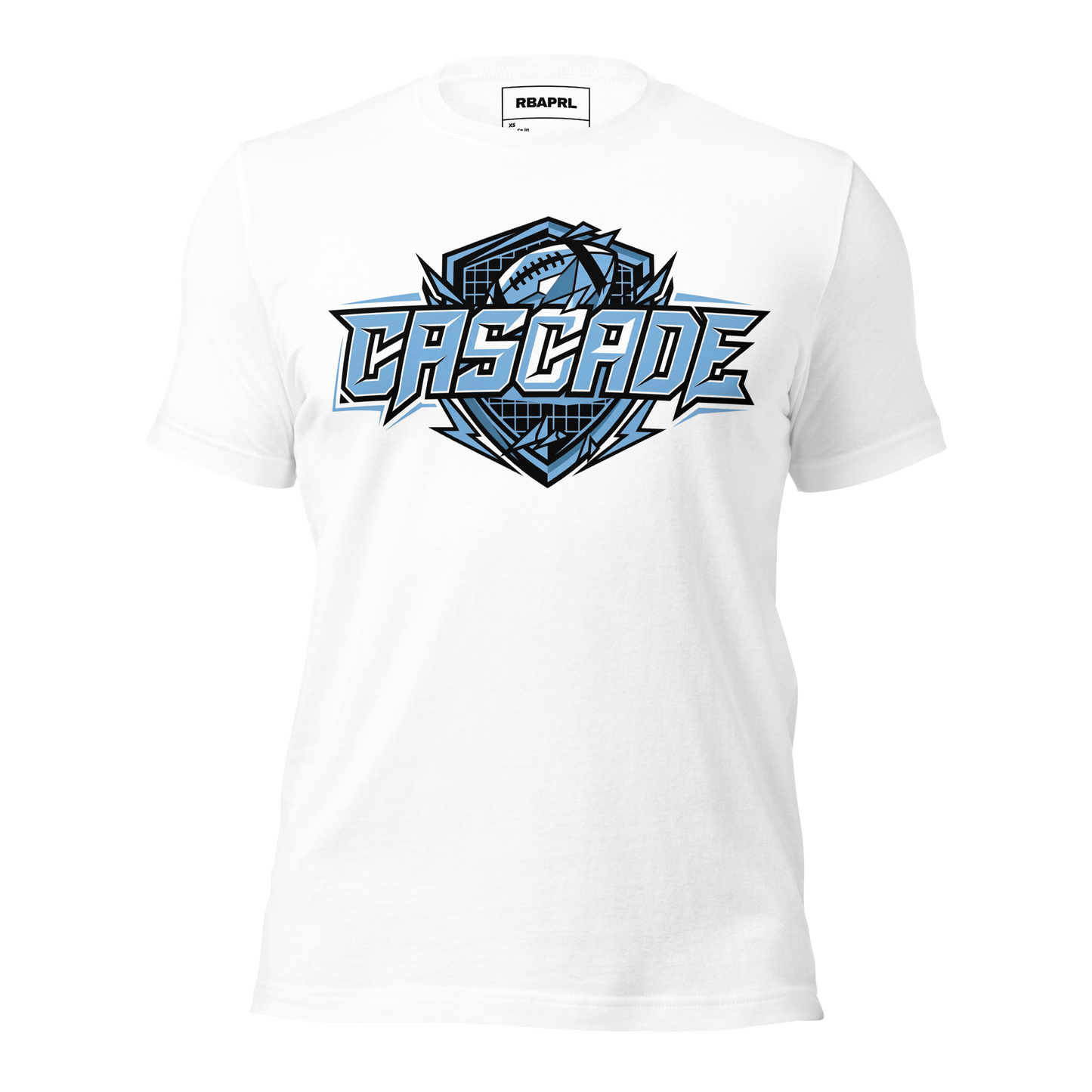 Cascade Cadets Football T-Shirt in White – Indiana Spirit Wear by Hometown Gameday Co.