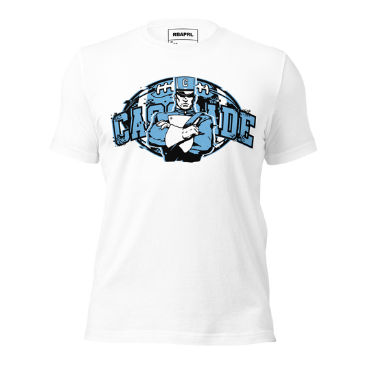 Cascade Cadets Football T-Shirt in White – Indiana Spirit Wear by Hometown Gameday Co.