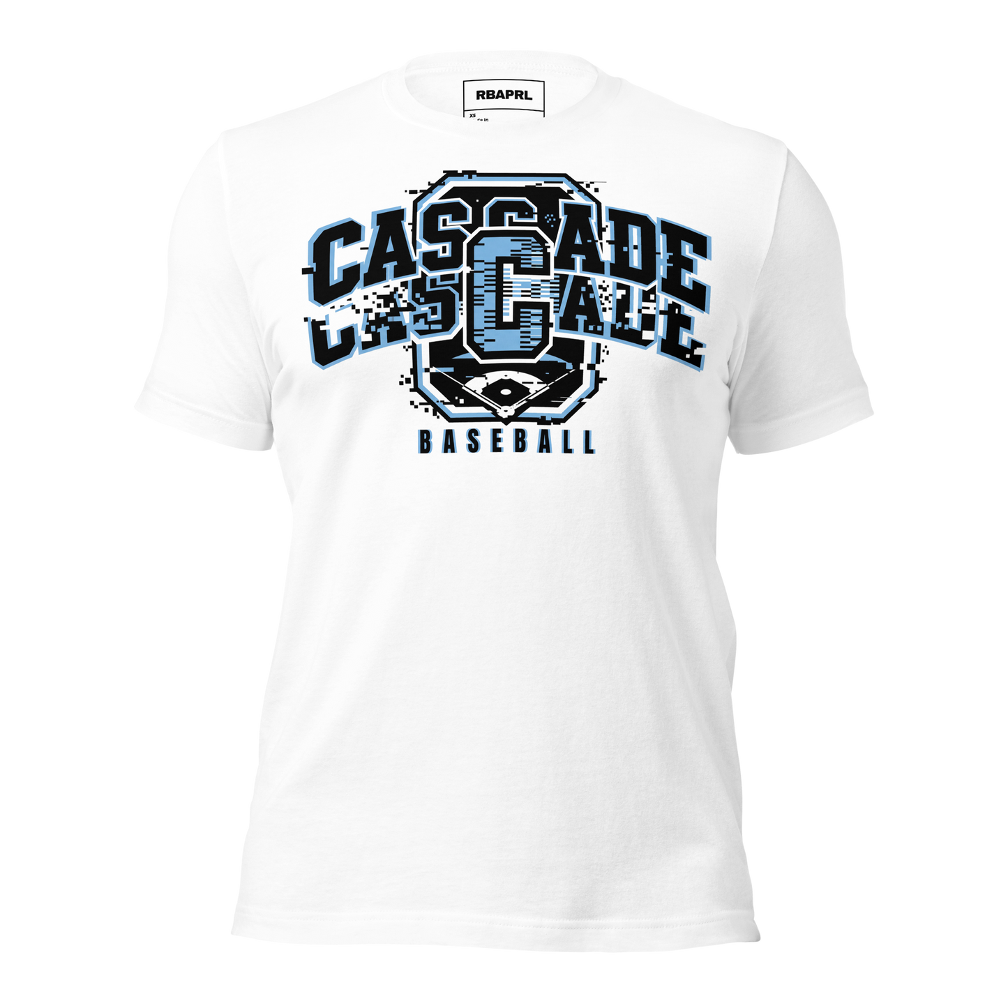 Cascade Cadets Baseball T-Shirt in White – Indiana Spirit Wear by Hometown Gameday Co.