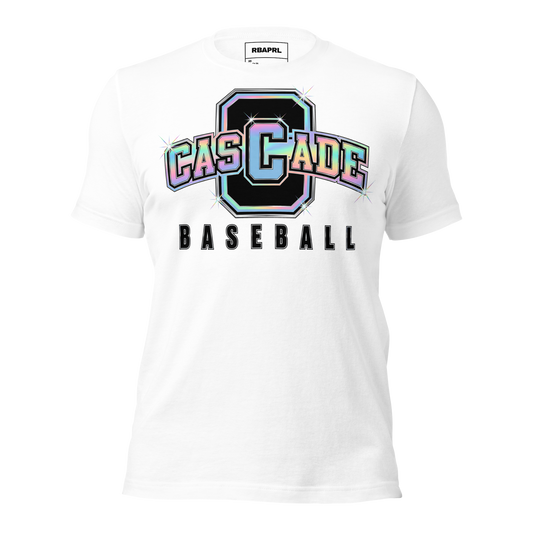 Cascade Cadets Baseball T-Shirt in White – Indiana Spirit Wear by Hometown Gameday Co.