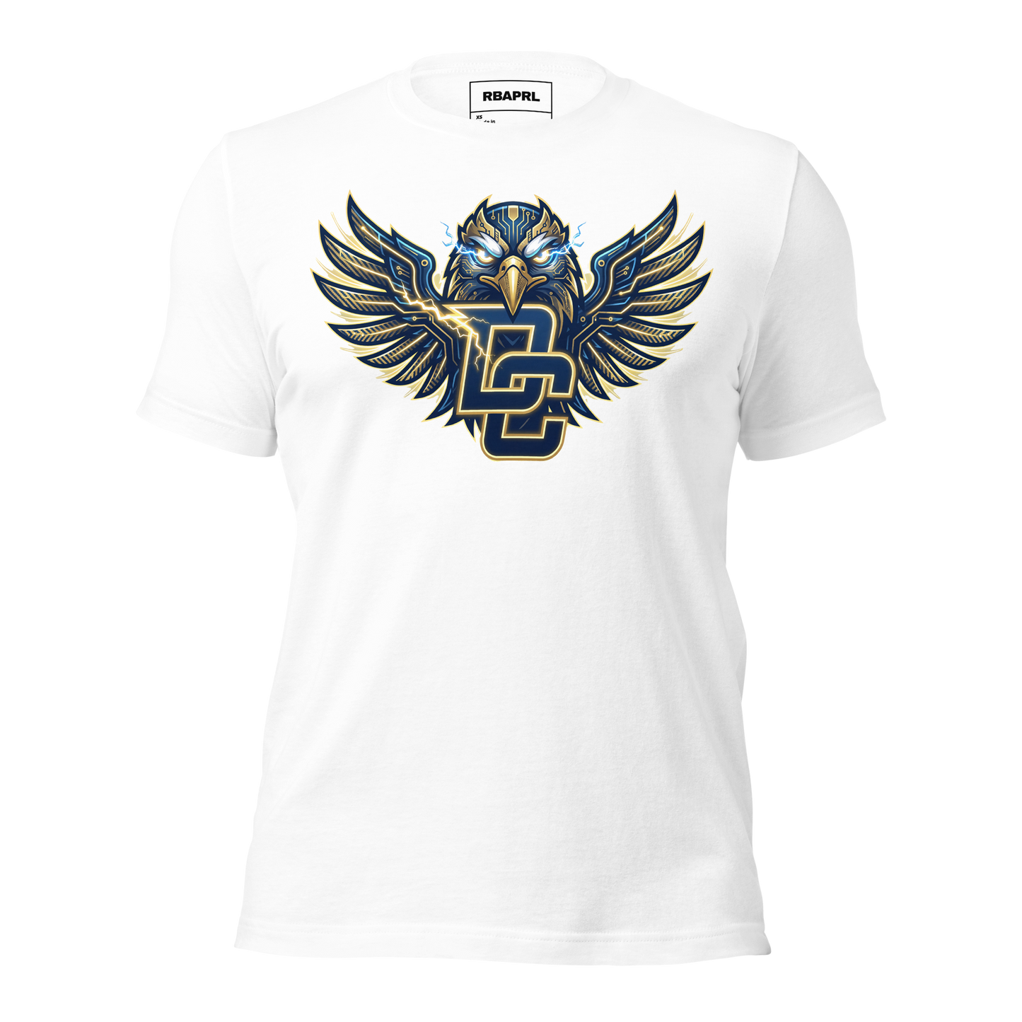 Decatur Central Hawks Football T-Shirt in White – Indiana Spirit Wear by Hometown Gameday Co.