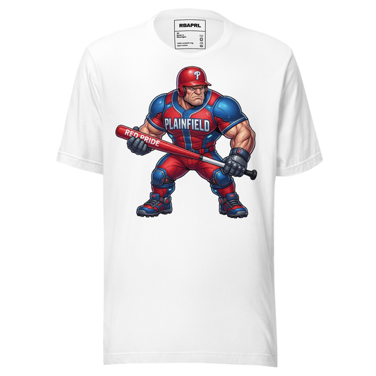 Plainfield Quakers Baseball T-Shirt in White – Indiana Spirit Wear by Hometown Gameday Co.