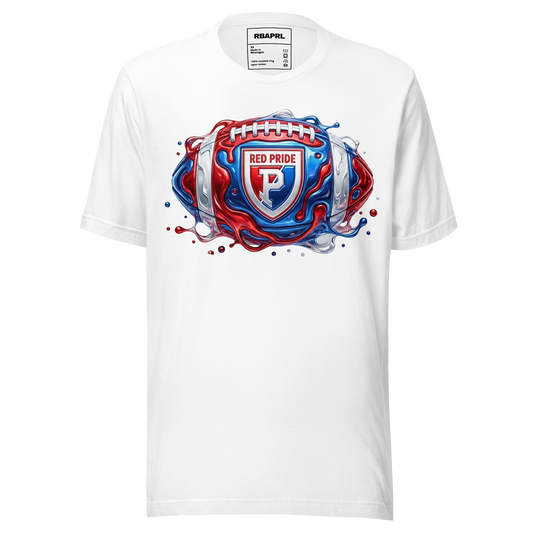 Plainfield Quakers Football T-Shirt in White – Indiana Spirit Wear by Hometown Gameday Co.