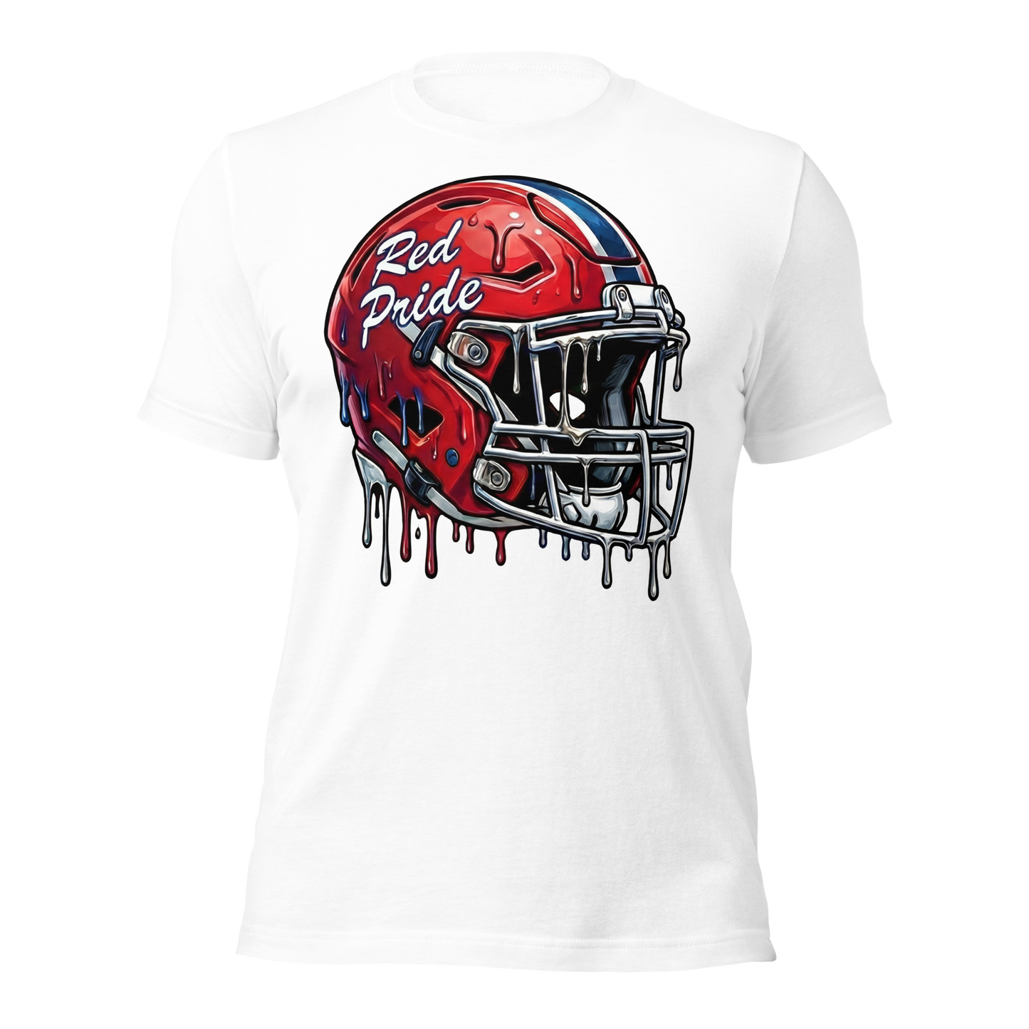 Plainfield Quakers Football T-Shirt in White – Indiana Spirit Wear by Hometown Gameday Co.